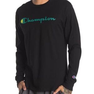 Champion  Graphic Crew Neck T Shirt Size L